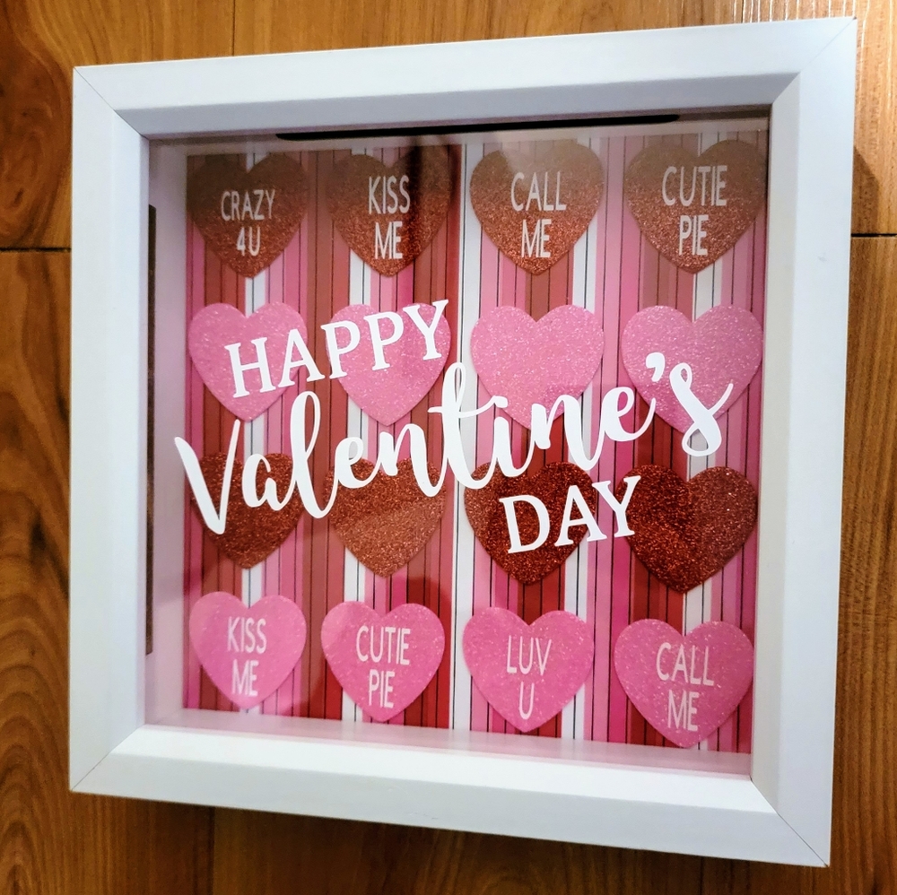 Custom valentine card box